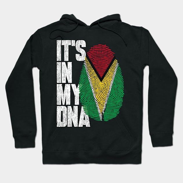 It's In My DNA Guyanese Shirt Proud Hispanic Gift Guyana Flag Hoodie by heart teeshirt